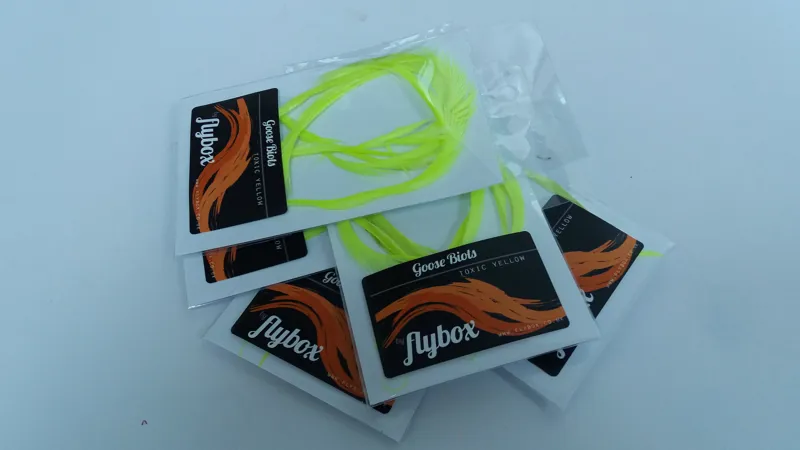 Flybox Goose Biots in Toxic Yellow